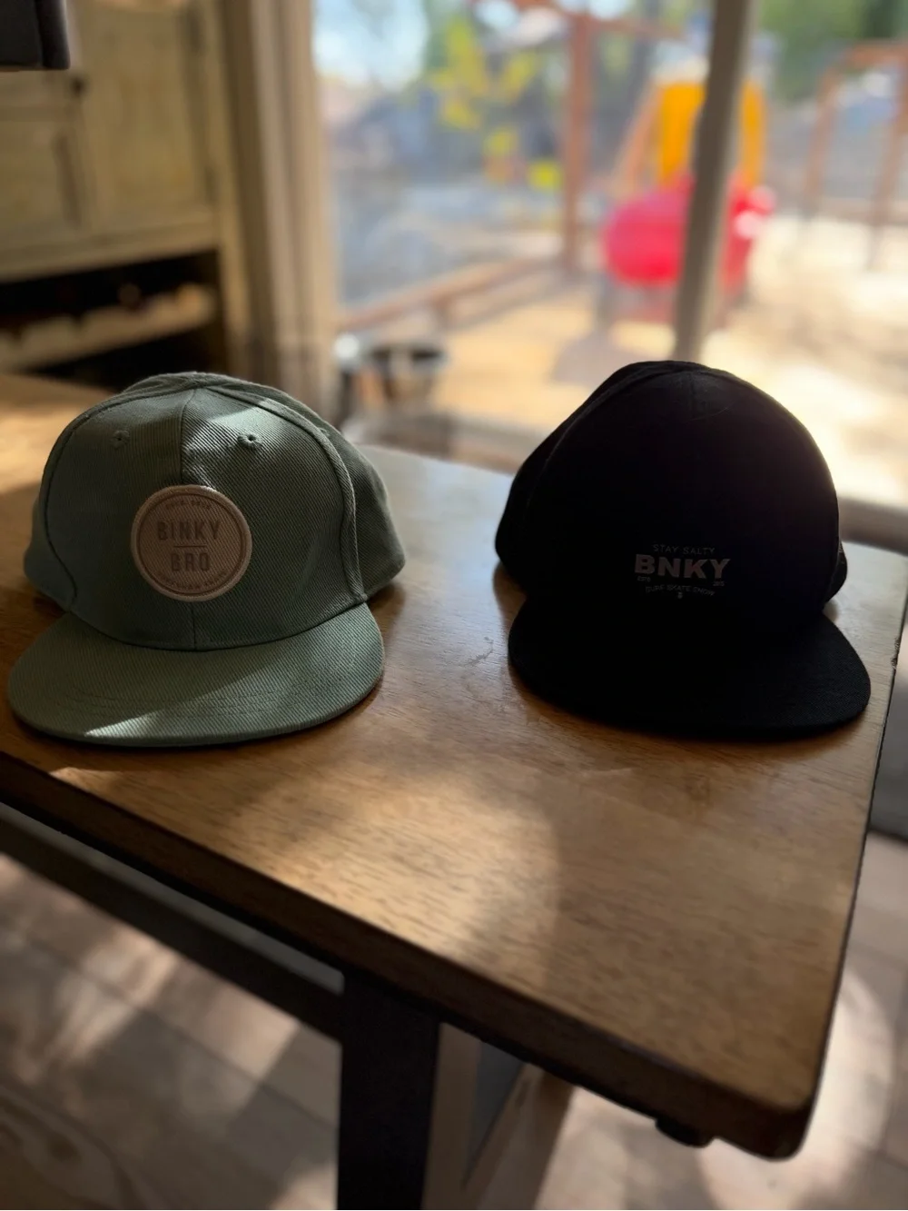 BNKY Kids Snapback Hat — Sage Green